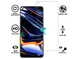 Tempered Glass / Screen Protector Guard Compatible for Realme 7 Pro (Transparent) with Easy Installation Kit (pack of 1)